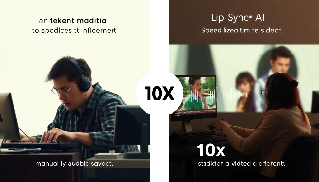 AI-Powered Efficiency Lip Sync AI